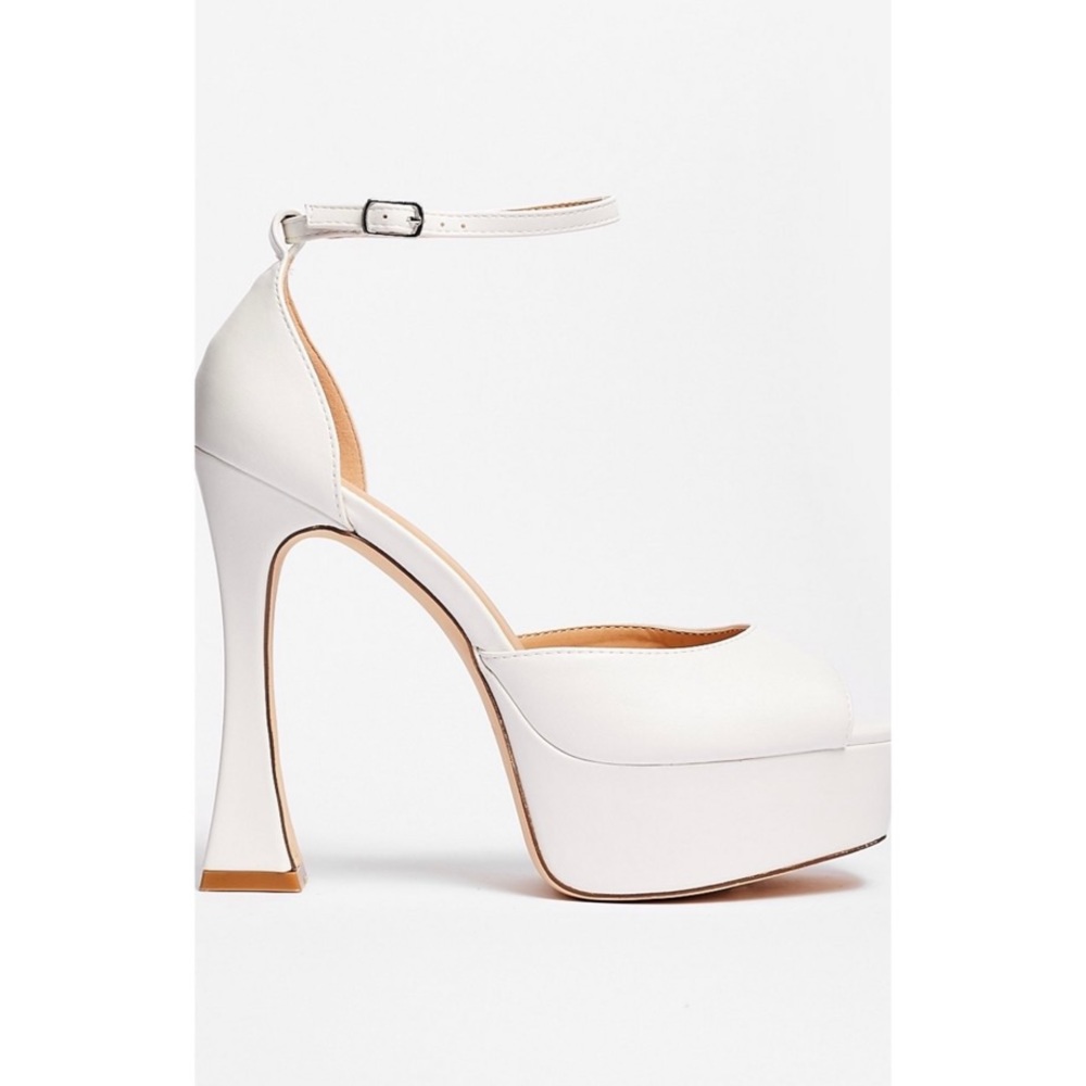 LAST CHANCE SALES!!! 
White Flare Platform